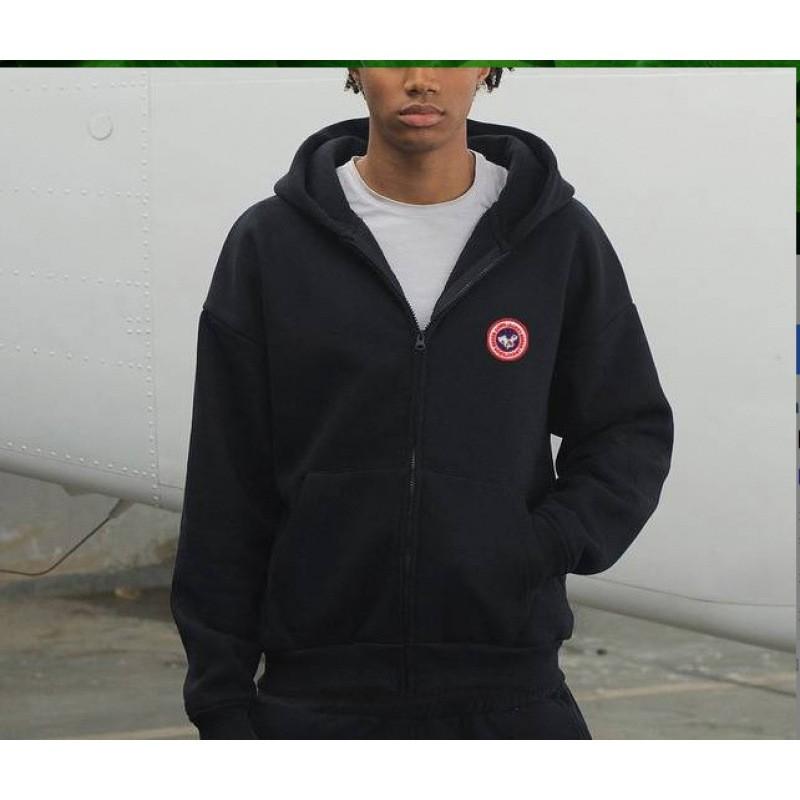 Tuta Jogger con Felpa con Cappuccio e Zip Oversize Unisex Streetwear Casual Abbigliamento Sportivo Uomo Donna