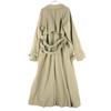 anuans long wool trench coat F beige Women Used