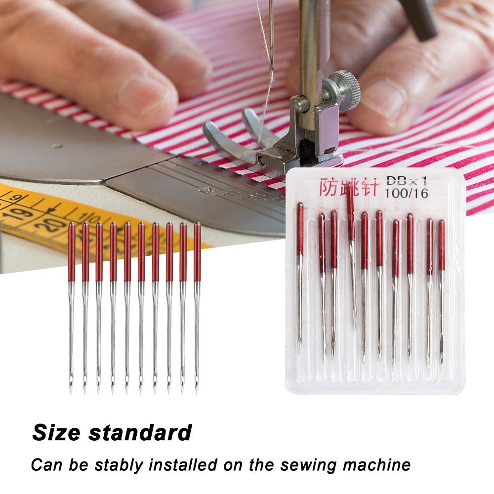 Jehly do šicího stroje s barevnou stopkou pro většinu domácích elektrických šicích strojů a staromódních šicích strojů.