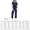 OP Clothing Set for Women, Surgical Overhead And Pants, Short-sleeved Nurse Top,