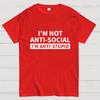 I'm Not A Psychopath I'm A High Functioning Sociopath Cotton Summer Casual Cool Loose T-Shirt