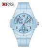 Ofns Youth Waterproof Luminous Quartz Watch - Simple Round Design