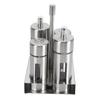 Spice Shaker 304 Stainless Steel with Viewing Window Pepper Shaker for Restaurant Home BBQ Salt 4