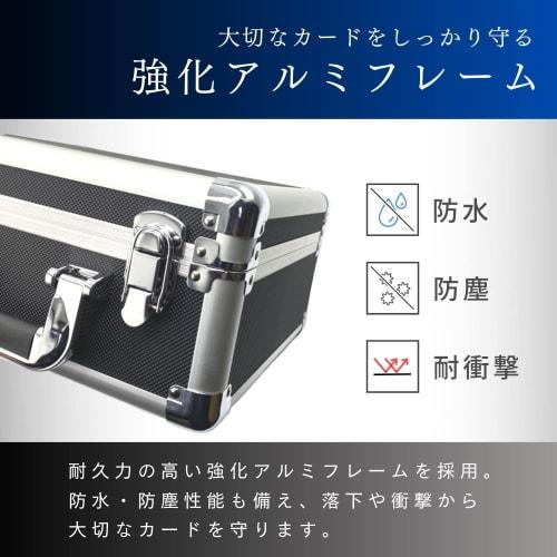 PSA BGS Certified Trading Card Attache Case, Aluminum Storage Box, for Carrying, Preserving, and Carrying Your Trading Card Collection