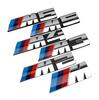 Car Front Grille M Badge Emblem Decoration Accessories Sticker For BMW M E46 E90 E60 F30 F10 E39 E36 F20 G30 G20 E87 E92 E91 E30 pdzr82