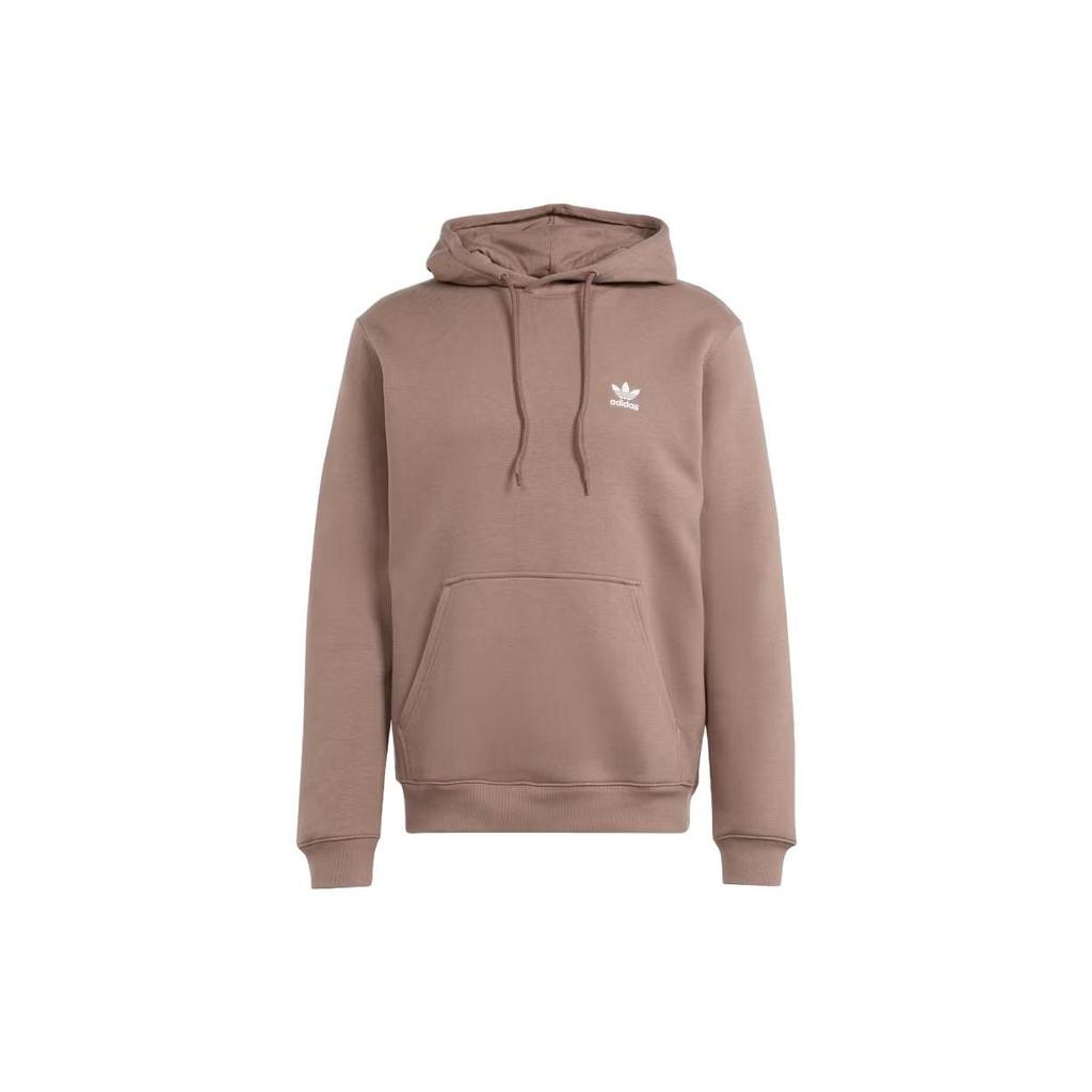 Adidas Trefoil Essentials Hoodie Earth Strata Herren Streetwear IR7786