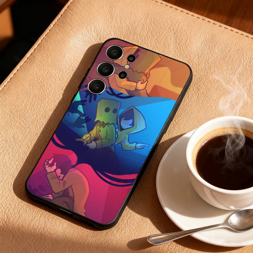 

B-Boxy P-Pal-Nightmare Phone Case For Samsung S25,24,23,22,30,21,10,9,Ultra,Plus,Lite,FE Black Soft Case Samsung S105G