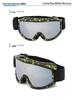 Anti-Fog Large Frame Ski and Mountaineering Goggles - Windproof, Sandproof, Universal Fit