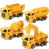 Kids Plastic Dump Truck And Excavator Inertial Toys For Interactive Play