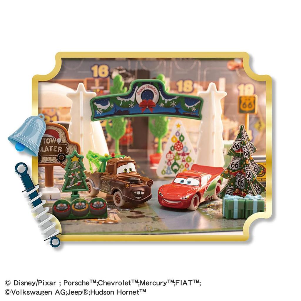 Takara Tomy Disney Cars Tomica Advent Calendar 2026 (Miniature Car Toy) - Ages 3 and up