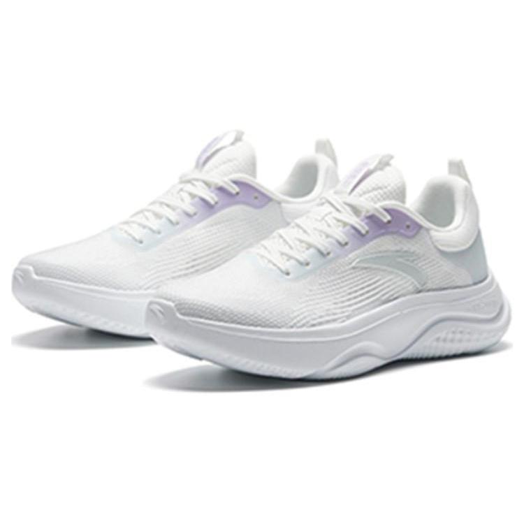 New Anta God Walk 4 Slip Resistant Breathable Lightweight Low Top Casual Shoes Women's White 122337718-5