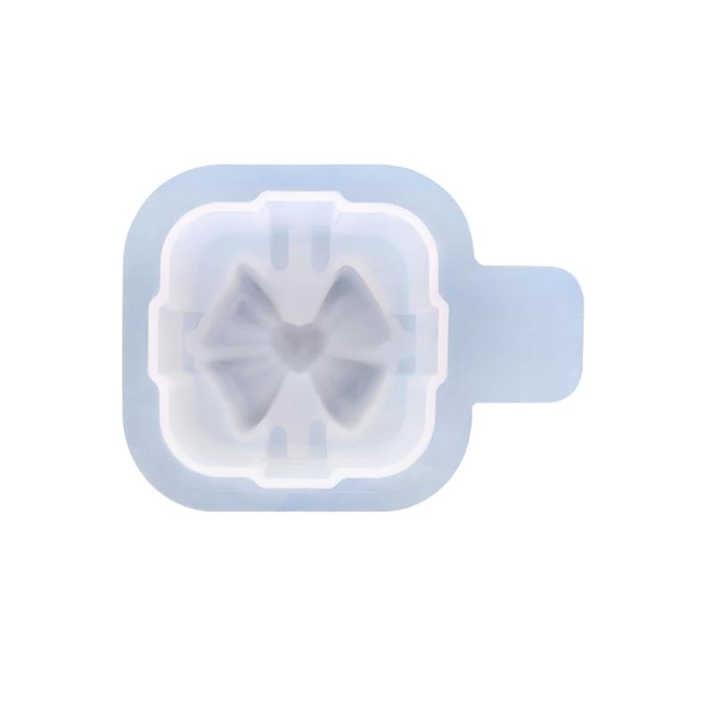 Food Grade Silicone Candle Mould Heart Shape Gift Box Designs for Festive Projects and Home Decoration