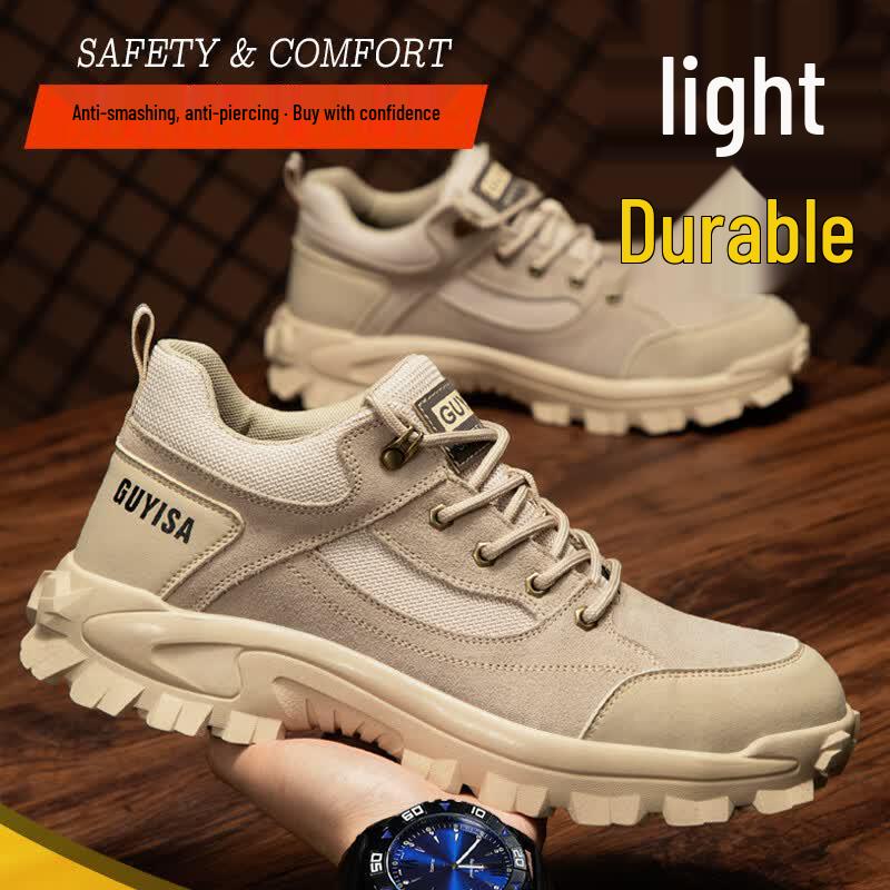 Gu Yisa 1122 Men s Steel Toe Safety Work Shoes 44