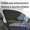 Mesh Car Curtain Blocking Magnetic Fit Easy Installation Washable Car Window Sunshade Screen for Heat Reduction