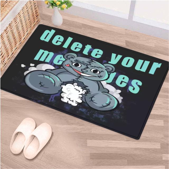 

Тематический коврик для куклы, домашний декор для кухни, гостиной, пятностойкий ковер, подростковый коврик для спальни, прихожей, коврик для двери, украшение на день рождения, подарок 40x60cm