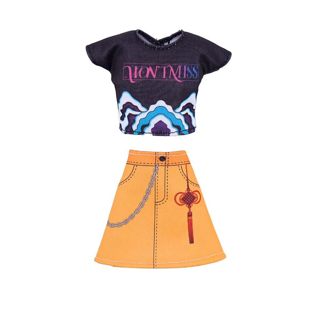 Handgefertigte 30cm Puppenkleidung 30cm Größe Puppe Lolita Kleid Mode Puppe Anzieh Kostüm Set
