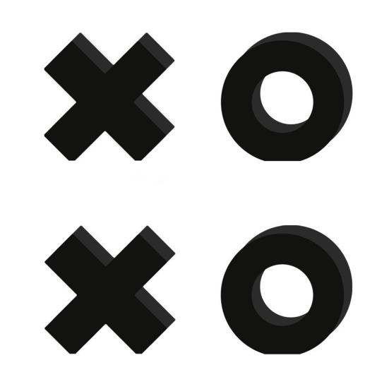 Valentinstag Liebe/XXOO/Herz Tischaufsatz für Zuhause Liebesblockschild Freistehend Party Hochzeitstag Dekoration