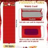Festival Cash Gift Envelopes Slot Designs Christmas Card Holder for Money Storage HX6C