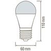 Ampoule LED standard 360° 8W (Eq. 65W) E27 4200K