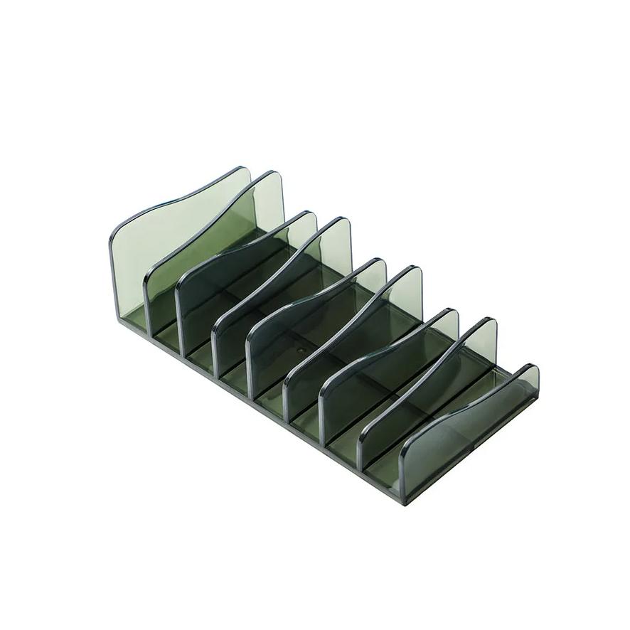 DVD/CD Organizer,Eyeshadow Palette Storage Tray Cosmetics Rack Makeup Tools Compartment Holder Sunglasses  Storage Shelf