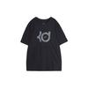 Men's Minimalistic Logo Printing Casual Sports Short Sleeve Black T-Shirt DQ1876-010