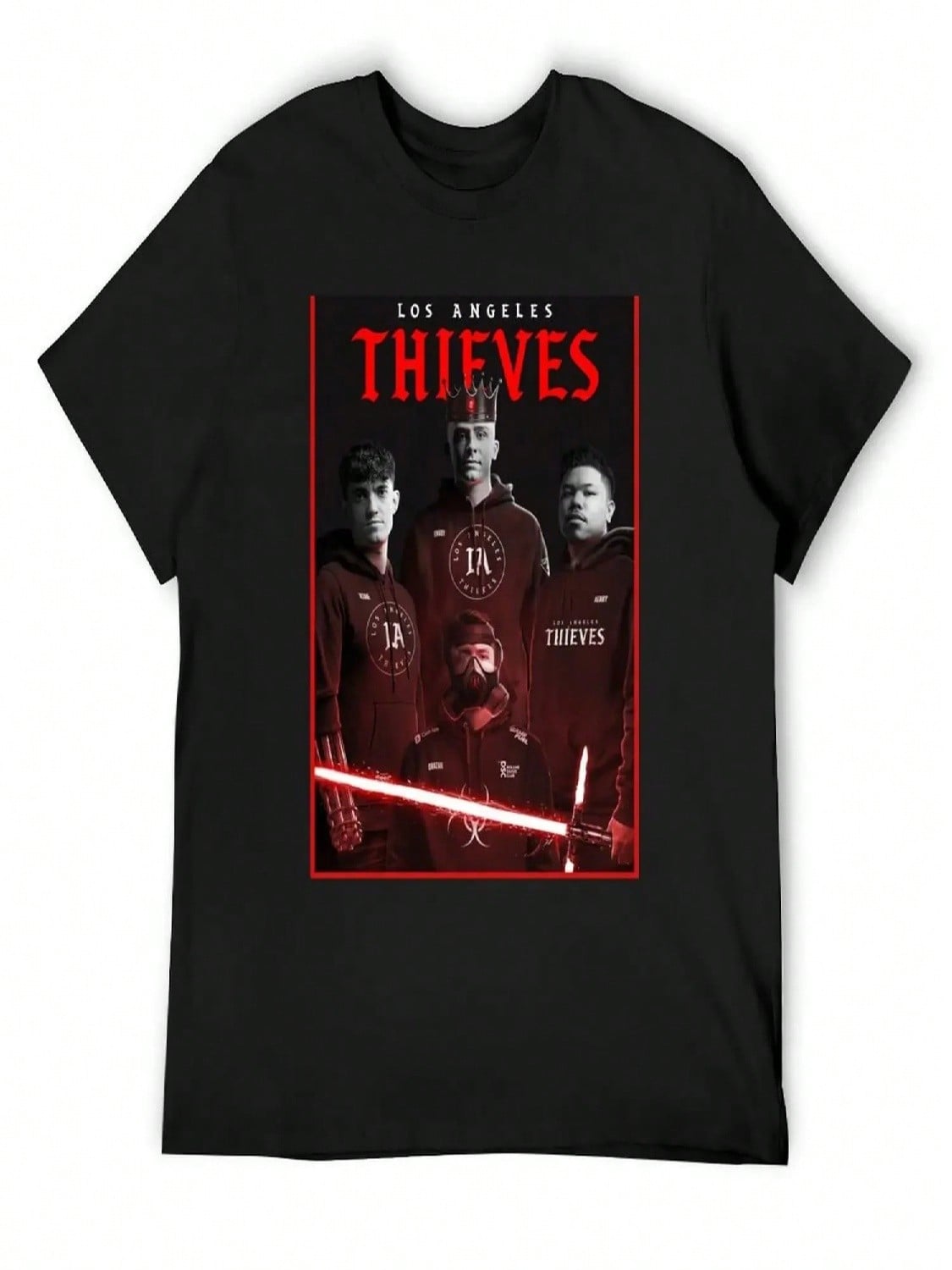 LA Thieves T-Shirt Man T-Shirt For A Boy Essential T Shirt Black T-Shirts For unisex S разноцветный