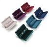 Exquisite Pendant Packaging Box Travel Metal Buckle Ring Case Velvet Box Jewelry Case Necklace Case