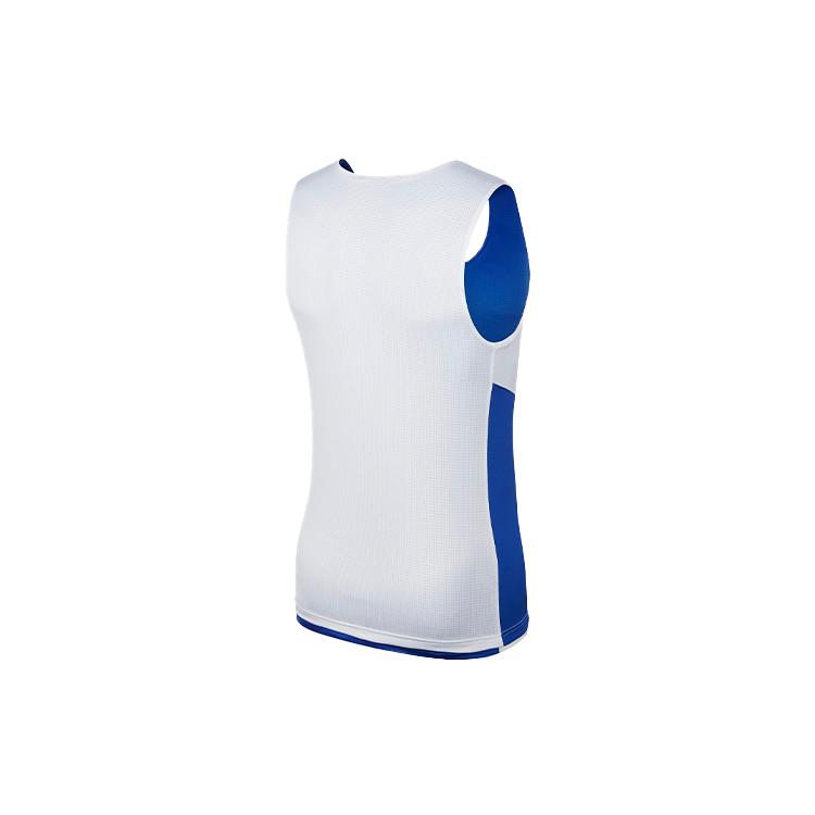 Nike Maillots de Basketball Homme Bleu Coupe Droite Modérée 867767-494