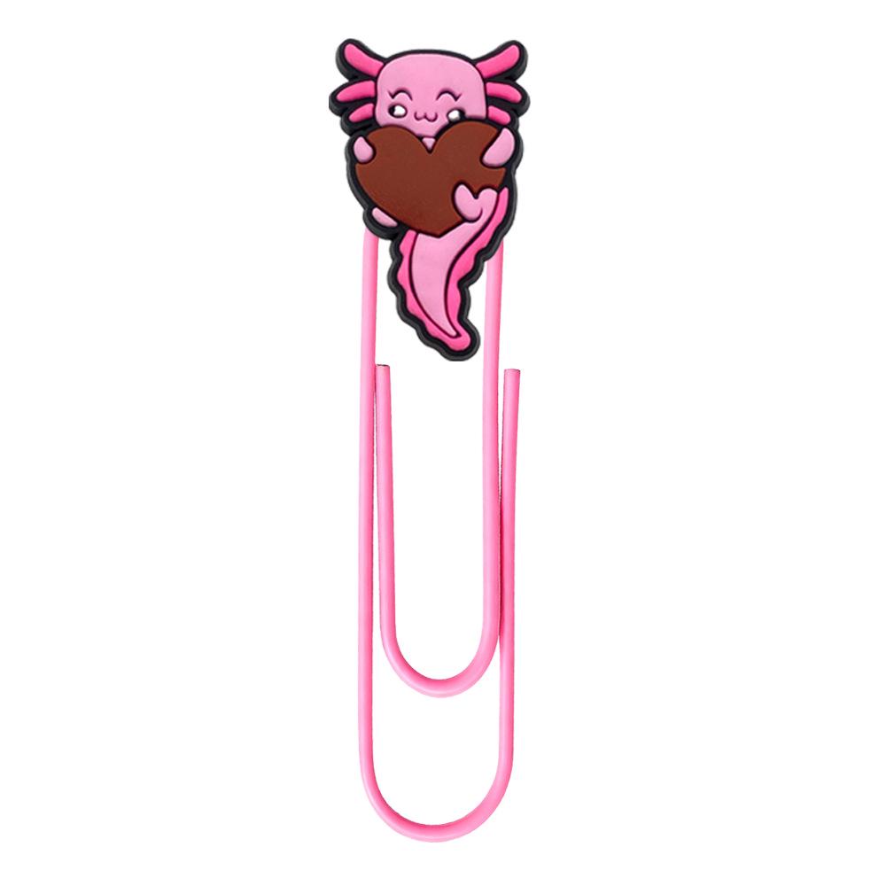 

16 Salamander PVC Spinner Paper Clips: Cute DIY Office Supplies & Bookmarks