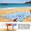 Blanket Sand Spikes 4Pcs Beach Towel Fixing Clip Stake, Windproof Outdoor Picnic Stake Spikes, Portable Holder Mat Clamps Clips