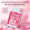 Probiotische Kapseln für Frauen, die eine Mischung aus Cranberry und Lactobacillus enthalten, unterstützen die Gesundheit des Harntrakts.