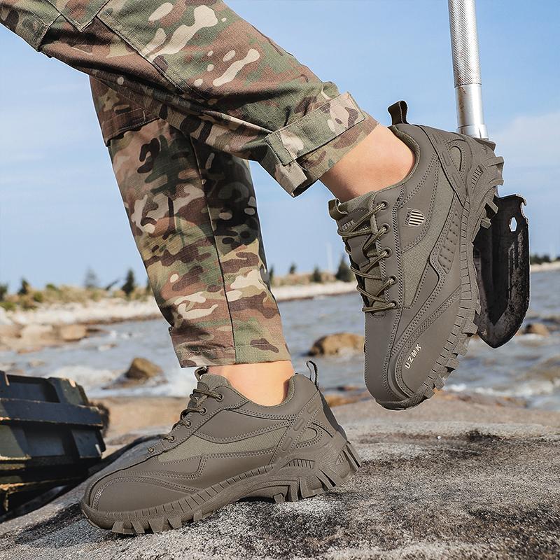 Tactical Boots Four Seasons New Men's Outdoor Cross-country Professional Training Boots Casual Anti-slip Breathable Desert Boots