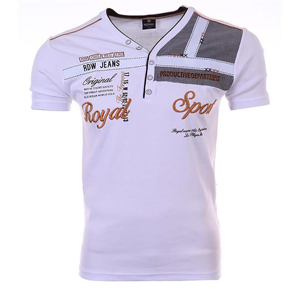 polo shirt with undershirt