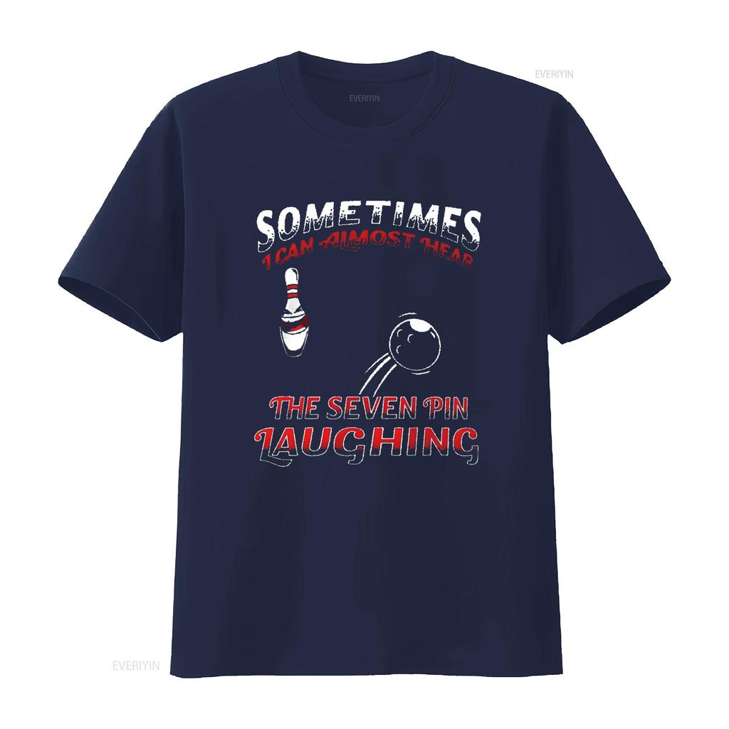 Mens Sometimes I Can Hear the 7 Pin Laughing  T Shirt Black X Large Vintage Washed Unisex Stylish Streetwear Breathable