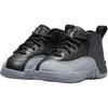 Air Jordan 12 Retro Toddler 'Barons' (Unisex) Black / Wolf Grey / White Toddler Shoes 850000 010
