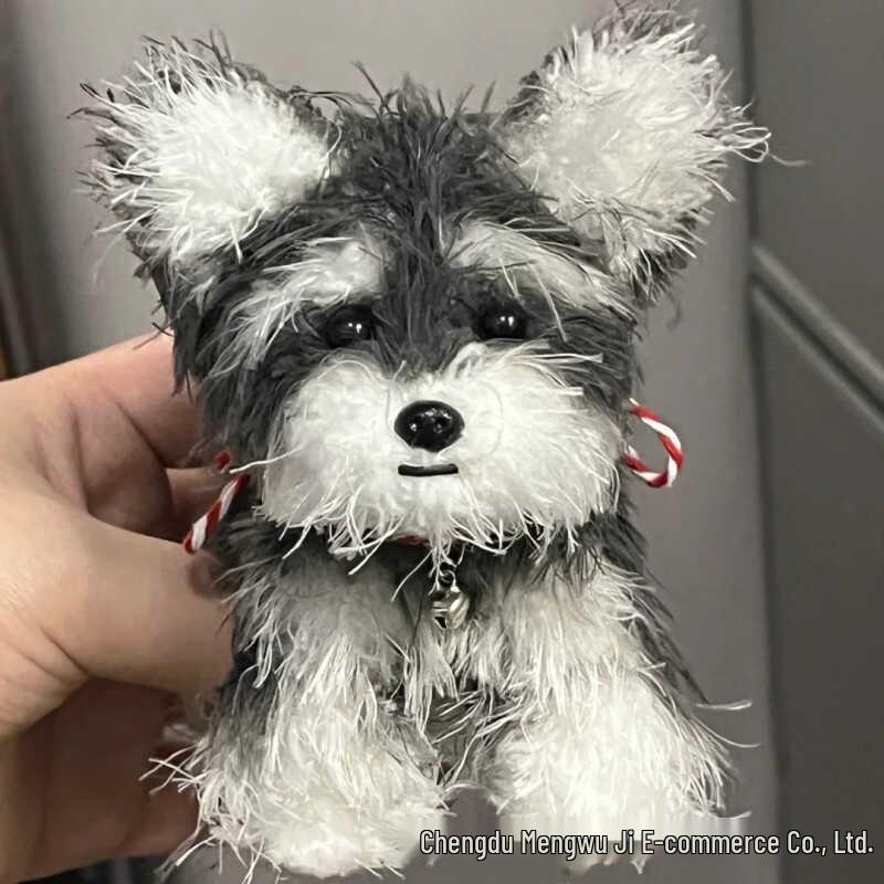 Twisty Stick Puppy DIY Plush Doll Kit - Cute Handmade Toy for Kids