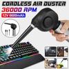 50W 6600MAH Wiederaufladbarer Reiniger 36000U/min Akku-Luftstaubwedel Druckluftgebläse für Computertastatur Elektronik Kamera