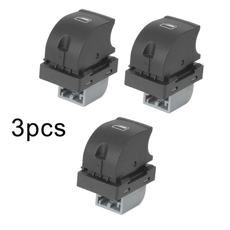 

3Pcs Power Window Control Switch For A6 S6 C6 For Q7 For A3 4FD959855 4F0959855A Car Interior Parts Accessories Plastic