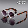 2510 Retro Round HD Reading Sunglasses for Men & Women – Stylish Japanese-Korean Design, Perfect for Elderly Presbyopia