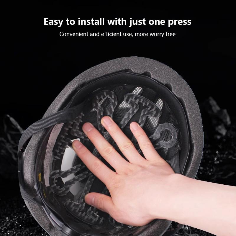 Flexible Helmet Anti-Deformation Inner Silicone Pad Ventilate Helmet Liner Pad Helmet Padding Motorcycle Bike Helmet Accessories