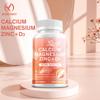XEMENRY Calcium Magnesium Zinc with Vitamin D3 Capsules 120pcs — Bone Health, Mineral Support, Daily Wellness