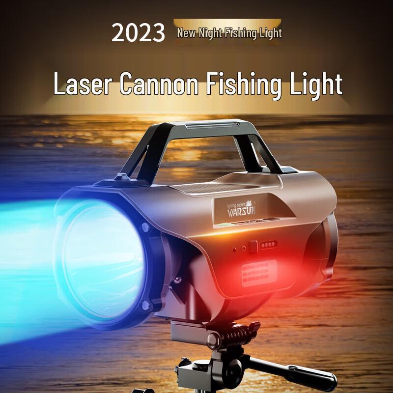 WARSUN High-Power Blue Laser Night Fishing Light