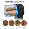 Smart Timer Fish Tank Automatic Fish Tank Feeder Large Capacity Transparent Feeder Food Dispenser Fish Feeding Artifact