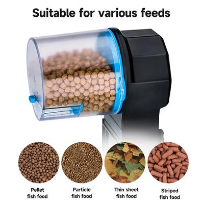 Smart Timer Fish Tank Automatic Fish Tank Feeder Large Capacity Transparent Feeder Food Dispenser Fish Feeding Artifact