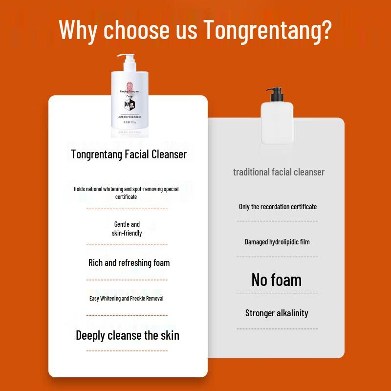 Tong Ren Tang Specialized Facial Cleansers