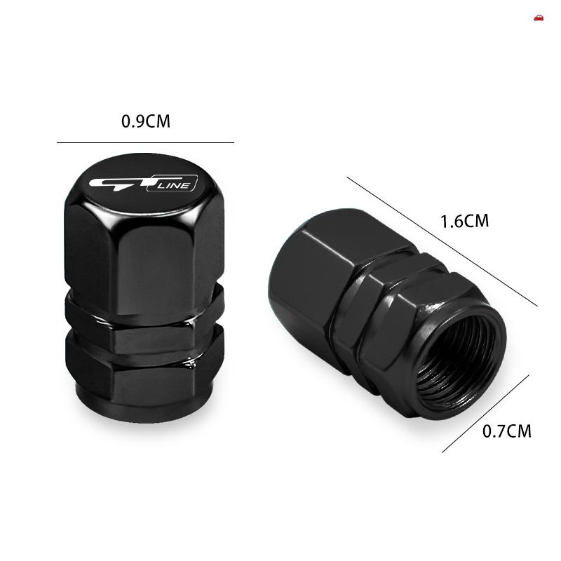 4Pcs Metal Car Wheel Tire Valves Caps Waterproof Dustproof Cover For KIA K8 Proceed RIO Ceed Sonet Picanto Sorento Niro Borrego xkbn81