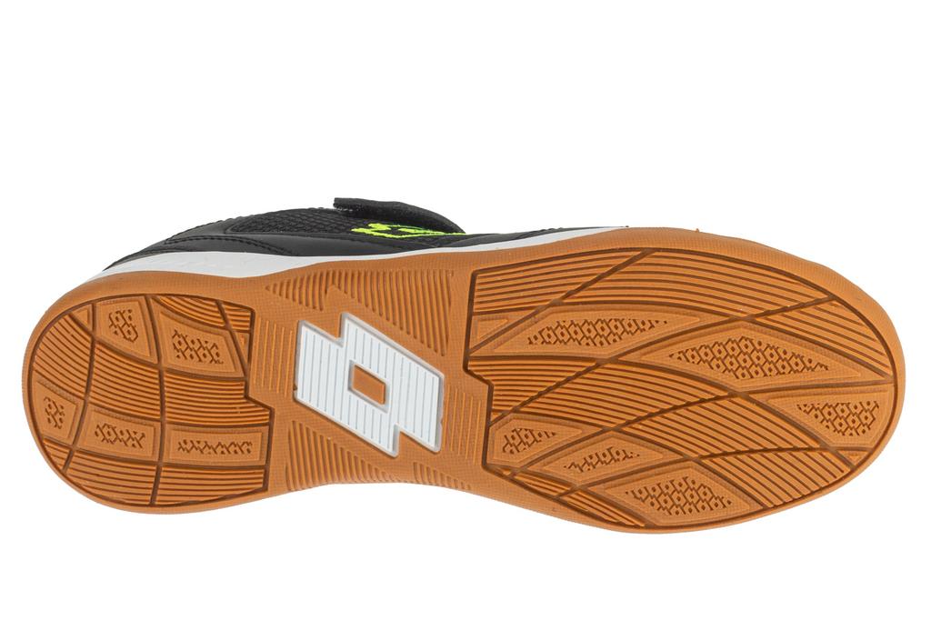 Lotto Pacer K, for Boy black Indoor football trainers