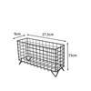 Metal Coffee Capsule Holder for K Cup,Square Wire Espresso Pod Organizer,Desktop Storage Basket for Kitchen,Pantry,Cafe,Bathroom