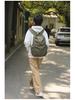 Versatile Japanese-Style Solid Color Backpack for School, Sports, and Travel