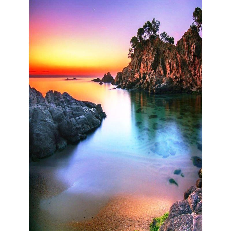 DIY 5D Diamantmalerei Landschaft Neuankömmling Landschaft Diamantstickerei Heimdekor Bastelset